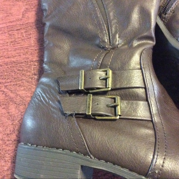 (2) PAIR OF BOOTS - BLACK & BROWN SZ 8M VGC - Picture 3 of 12